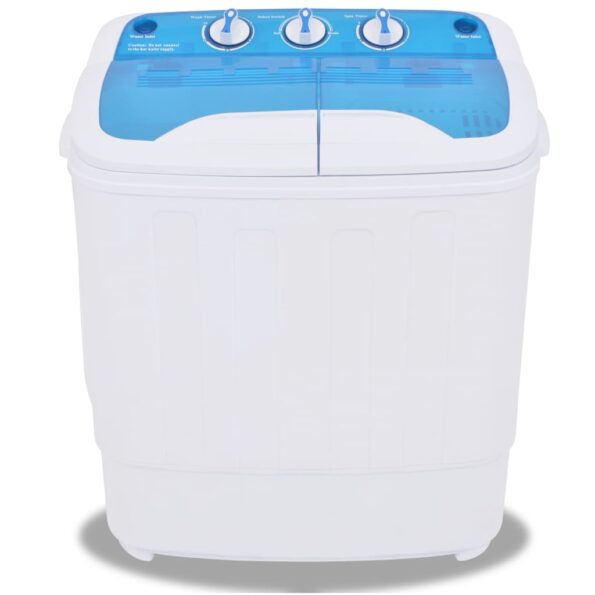 vidaXL Mini práčka s dvojitou nádobou, 5,6 kg – Obrázok 2