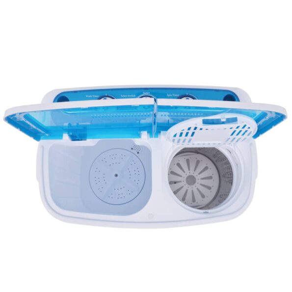 vidaXL Mini práčka s dvojitou nádobou, 5,6 kg – Obrázok 6