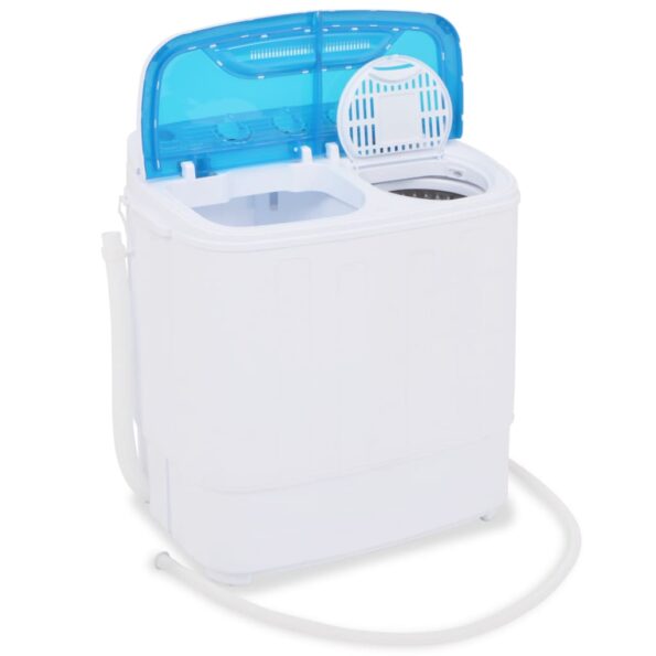 vidaXL Mini práčka s dvojitou nádobou, 5,6 kg – Obrázok 7