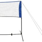 vidaXL Bedmintonová sada siete a košíkov, 500x155 cm – Obrázok 5