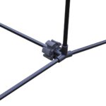 vidaXL Bedmintonová sada siete a košíkov, 500x155 cm – Obrázok 8