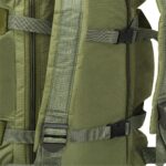 vidaXL Športová taška 3 v 1, army štýl 45 l, olivovo zelená – Obrázok 5