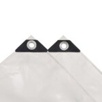 vidaXL Celta 650 g/m², 4x5 m, biela – Obrázok 3