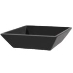 vidaXL Štvorcové keramické umývadlo čierne 41,5x41,5x12 cm – Obrázok 4