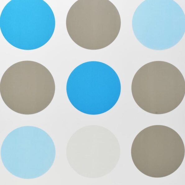 vidaXL Sprchová roleta, 120x240 cm, kruhový vzor – Obrázok 2