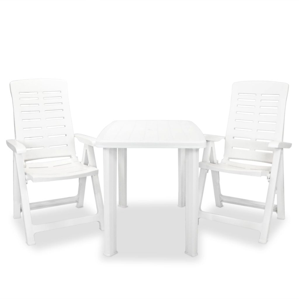 VXL8718475599210_a_en_hd_1.jpg vidaXL 3-dielna bistro súprava plastová biela – Obrázok 1