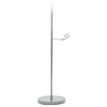 vidaXL Stojan na oblek 45x35x107 cm, biely – Obrázok 2