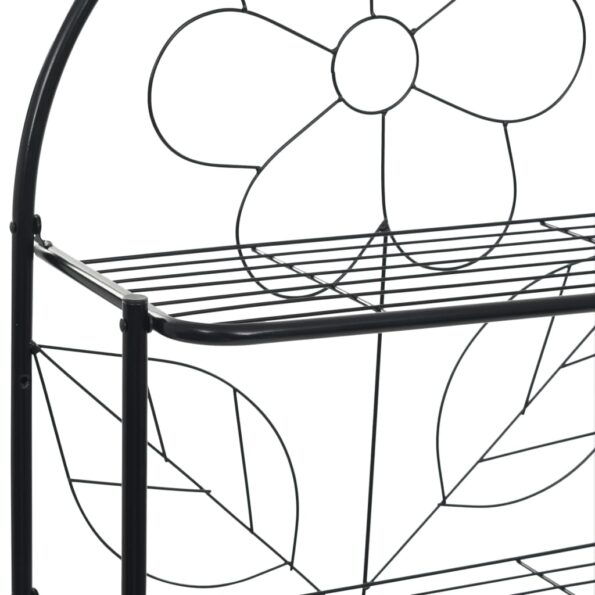 vidaXL Regál nad WC, čierny 60x33x174 cm – Obrázok 5