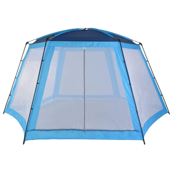 vidaXL Stan na bazén, látka 590x520x250 cm, modrý – Obrázok 2