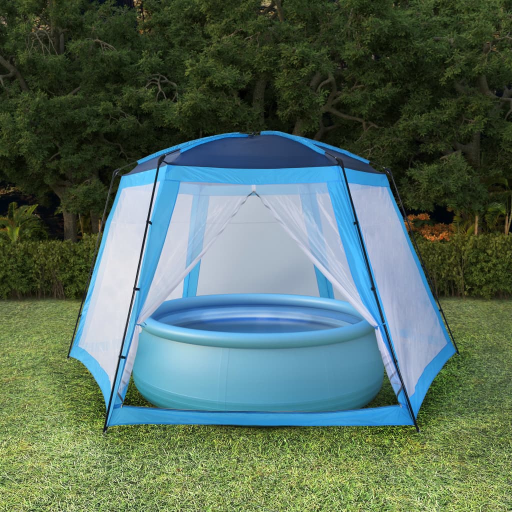 VXL8718475700173_m_en_hd_1.jpg vidaXL Stan na bazén, látka 590x520x250 cm, modrý – Obrázok 1
