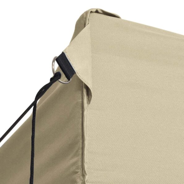 vidaXL Skladací stan s 3 stenami, 3x4,5 m, krémový – Obrázok 3