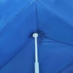 vidaXL Skladací párty stan s 8 bočnými stenami 870x291x315 cm modrý – Obrázok 3