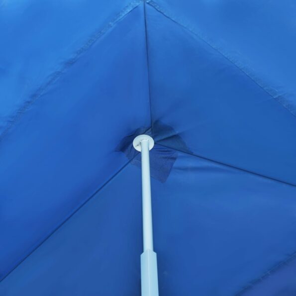 vidaXL Skladací párty stan s 8 bočnými stenami 870x291x315 cm modrý – Obrázok 3