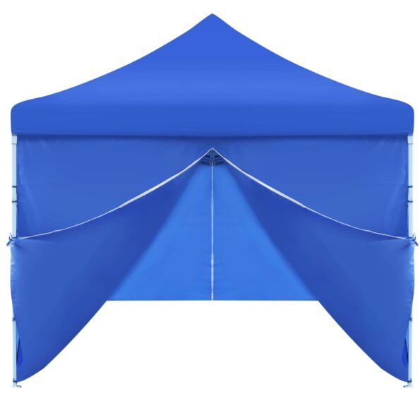 vidaXL Skladací párty stan s 8 bočnými stenami 870x291x315 cm modrý – Obrázok 8