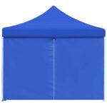 vidaXL Skladací párty stan s 8 bočnými stenami 870x291x315 cm modrý – Obrázok 9