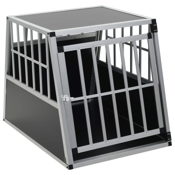 vidaXL Prepravka pre psa s jednými dvierkami 65x91x69,5 cm – Obrázok 2