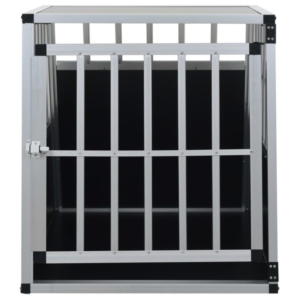 vidaXL Prepravka pre psa s jednými dvierkami 65x91x69,5 cm – Obrázok 3