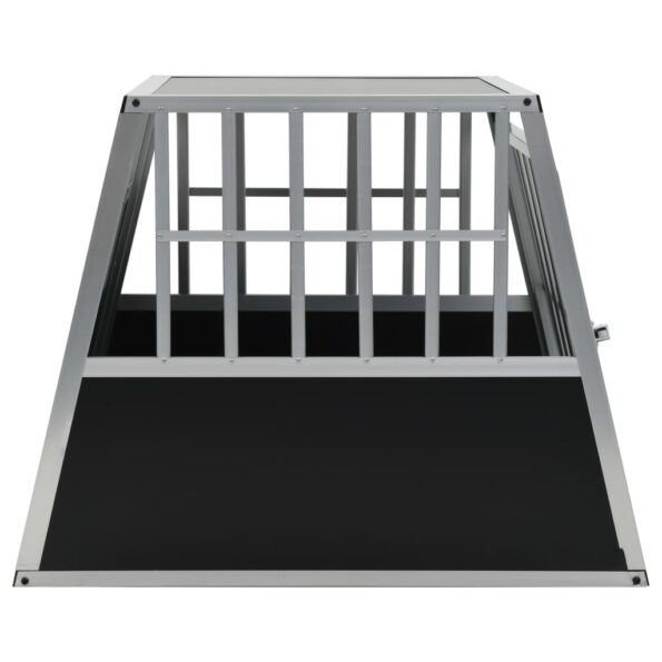 vidaXL Prepravka pre psa s jednými dvierkami 65x91x69,5 cm – Obrázok 4
