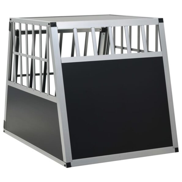 vidaXL Prepravka pre psa s jednými dvierkami 65x91x69,5 cm – Obrázok 5
