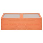vidaXL Skleník, drevo 100x50x34 cm – Obrázok 3