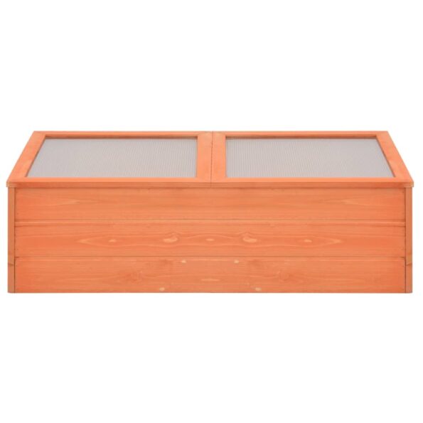 vidaXL Skleník, drevo 100x50x34 cm – Obrázok 3