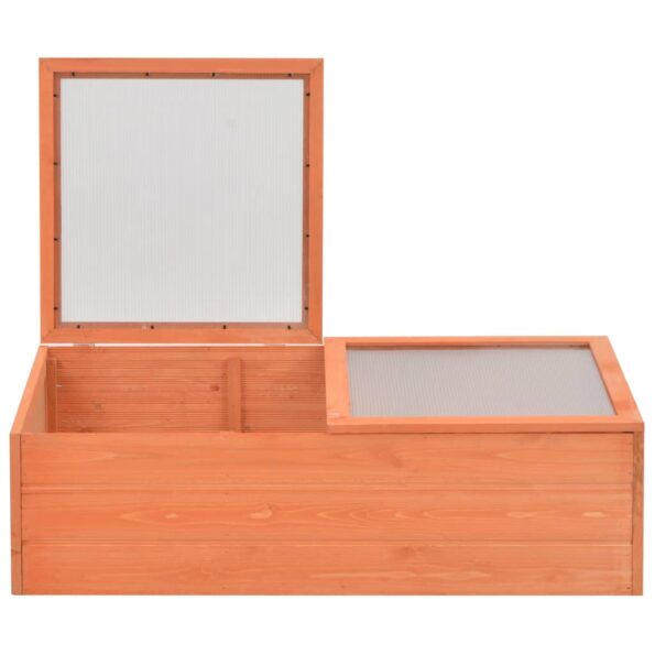 vidaXL Skleník, drevo 100x50x34 cm – Obrázok 4