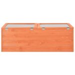vidaXL Skleník, drevo 100x50x34 cm – Obrázok 7