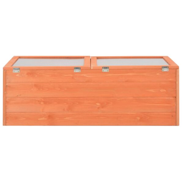 vidaXL Skleník, drevo 100x50x34 cm – Obrázok 7