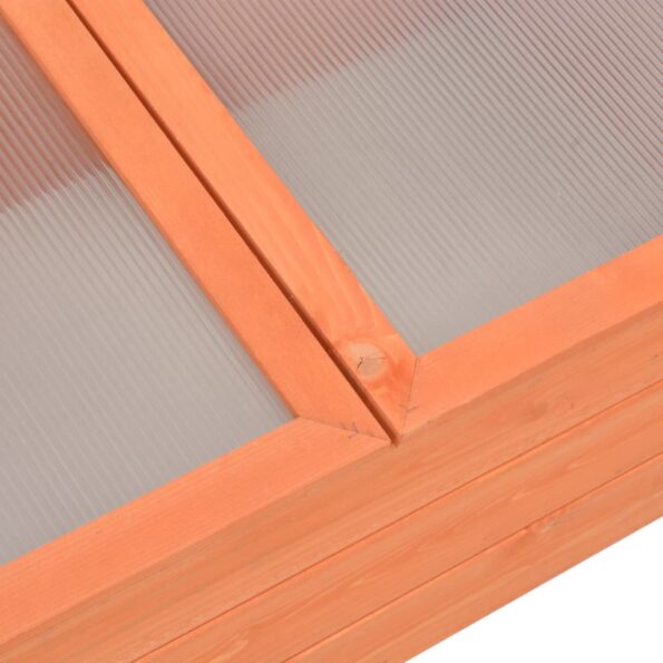 vidaXL Skleník, drevo 100x50x34 cm – Obrázok 8