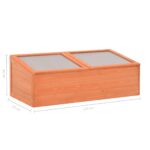 vidaXL Skleník, drevo 100x50x34 cm – Obrázok 10