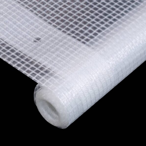 vidaXL Celta Leno 260 g/m², 4x5 m, biela – Obrázok 4