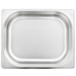 vidaXL Gastronádoby 4 ks, GN 1/2, 65 mm, nehrdzavejúca oceľ – Obrázok 5