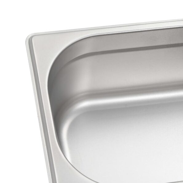 vidaXL Gastronádoby 8 ks, GN 1/4, 100 mm, nehrdzavejúca oceľ – Obrázok 7
