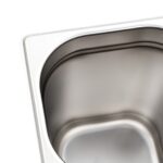 vidaXL Gastronádoby 8 ks, GN 1/6, 200 mm, nehrdzavejúca oceľ – Obrázok 7