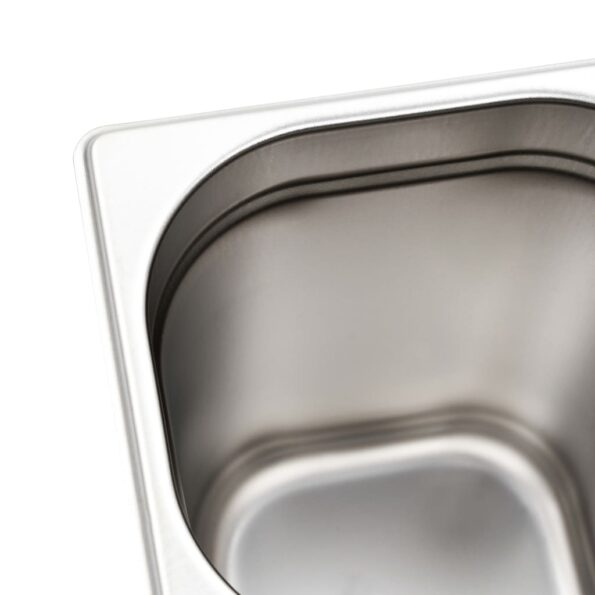 vidaXL Gastronádoby 8 ks, GN 1/6, 200 mm, nehrdzavejúca oceľ – Obrázok 7