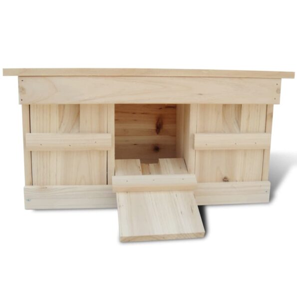 vidaXL Domček pre vrabcov 2 ks drevený 44x15,5x21,5 cm – Obrázok 3