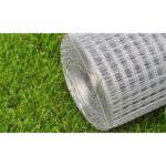 vidaXL Drôtené pletivo, pozinkovaná oceľ 10x1 m, strieborné – Obrázok 4