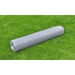 vidaXL Drôtené pletivo, pozinkovaná oceľ 10x1 m, strieborné