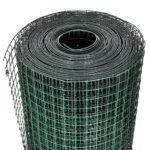 vidaXL Drôtené pletivo, pozinkované a potiahnuté PVC 10x1 m, zelené – Obrázok 3
