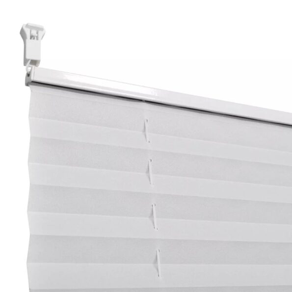 Plisovaná roleta 90 x 125 cm, biela – Obrázok 6