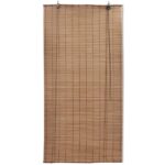 vidaXL Hnedá bambusová roleta 80x160 cm – Obrázok 2