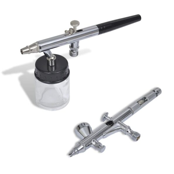Airbrush sada s 2 striekacími pištoľami – Obrázok 5