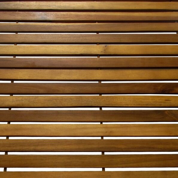 Kúpeľňová predložka z akáciového dreva 80 x 50 cm – Obrázok 3