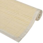 Bambusové prestieranie, 6 ks, 30 x 45 cm, prírodné – Obrázok 4