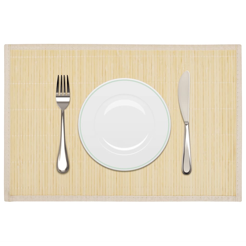 VXL8718475940333_m_en_hd_1.jpg Bambusové prestieranie, 6 ks, 30 x 45 cm, prírodné – Obrázok 1