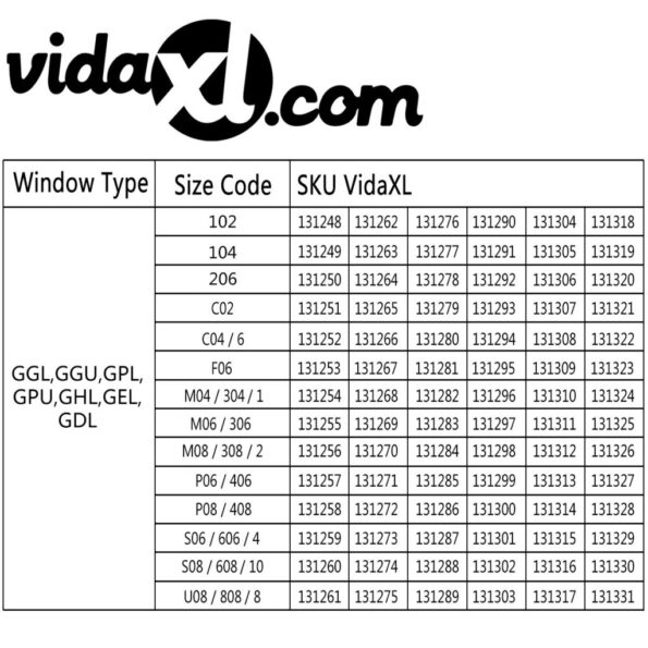 vidaXL Zatemňovacia roleta, biela M06/306 – Obrázok 7