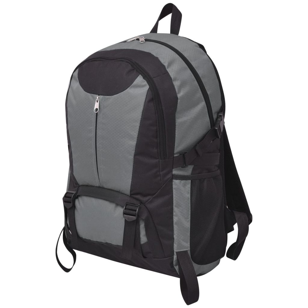 VXL8718475973522_a_en_hd_1.jpg vidaXL Turistický batoh, 40 l, čierno-sivý – Obrázok 1