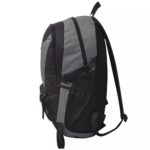 vidaXL Turistický batoh, 40 l, čierno-sivý – Obrázok 6