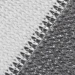 vidaXL Tieniaca plachta na balkón z HDPE, 90x600 cm, antracitová a biela – Obrázok 2