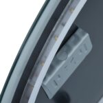 vidaXL Kúpeľňové LED zrkadlo 70 cm – Obrázok 7